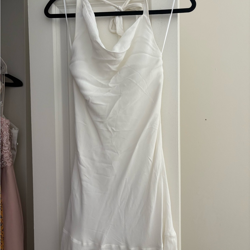 Reformation White Alessandra Dress - Picture 2 of 4